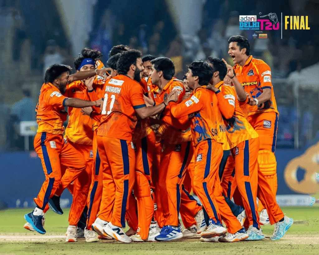 West Delhi Lions Clinch Delhi Premier League 2025 Title | Nitish Rana Shines in Final